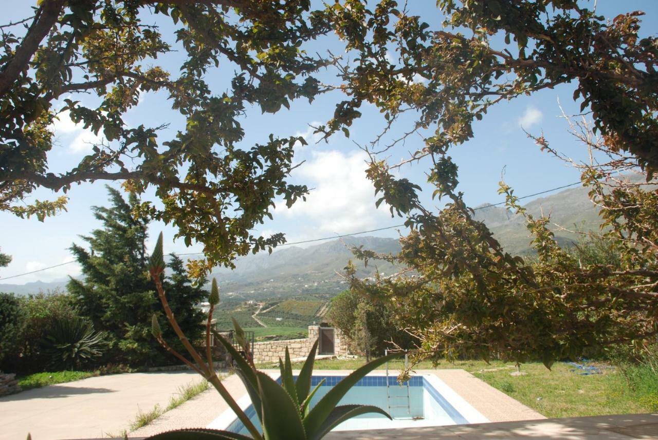 Villa With A Pool In Lefkogia Lefkogeia Bagian luar foto